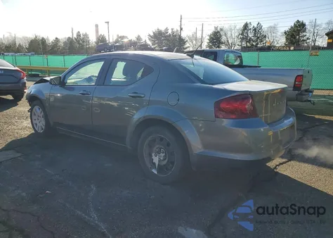 2013 Dodge Avenger Se z USA, uszkodzony, nr VIN 1C3CDZAB4DN624581